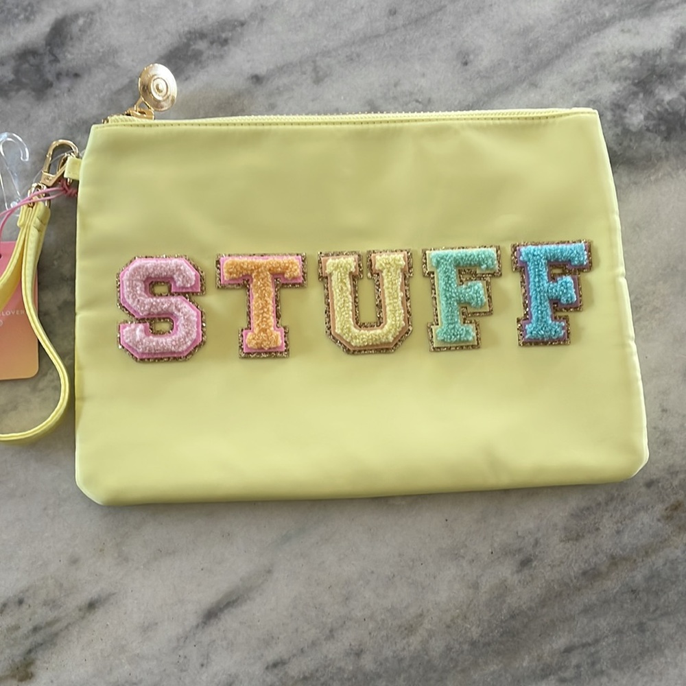 Stoney clover Ln for target STUFF yellow pouch